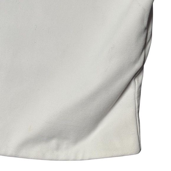 Babaton White Cropped Comfort Tank Women's Size L - Picture 5 of 11